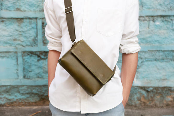 新品上市！男士輕量平單肩包。父親節完美禮物之選。 第4張的照片