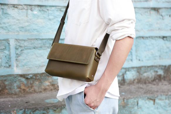新品上市！男士輕量平單肩包。父親節完美禮物之選。 第10張的照片