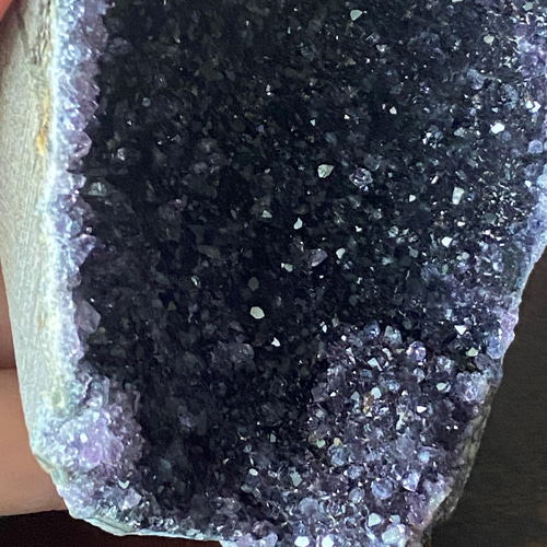 希少♢ブラックアメジスト♢ギャラクシーアメジスト 原石02 アメジスト