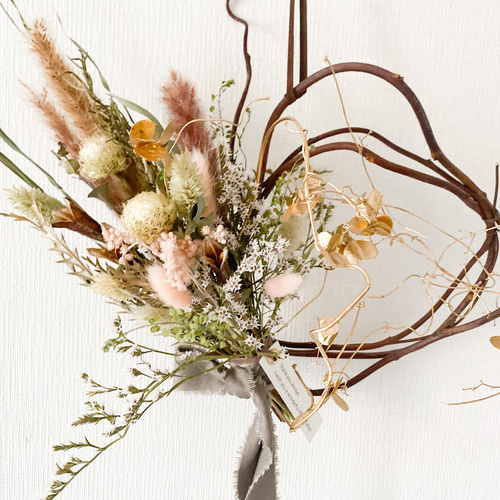 山芋の花殻 フレッシュ 天然素材 花材 ちかく 