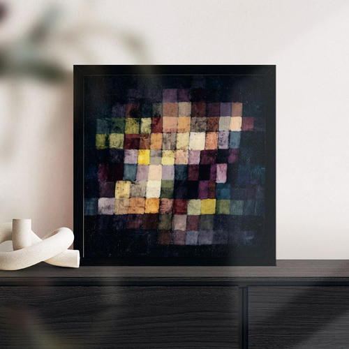 額縁付き] パウル・クレー Ancient harmony アートポスター 額装 天然