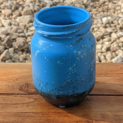びんの鉢‐瓶をリメイクした植木鉢‐ 1枚目の画像