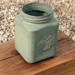 びんの鉢‐瓶をリメイクした植木鉢‐ 2枚目の画像