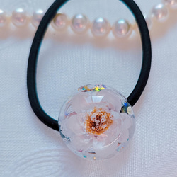 花かんざし レジンヘアゴム169 ヘアゴム ラベンダー 通販 13318927