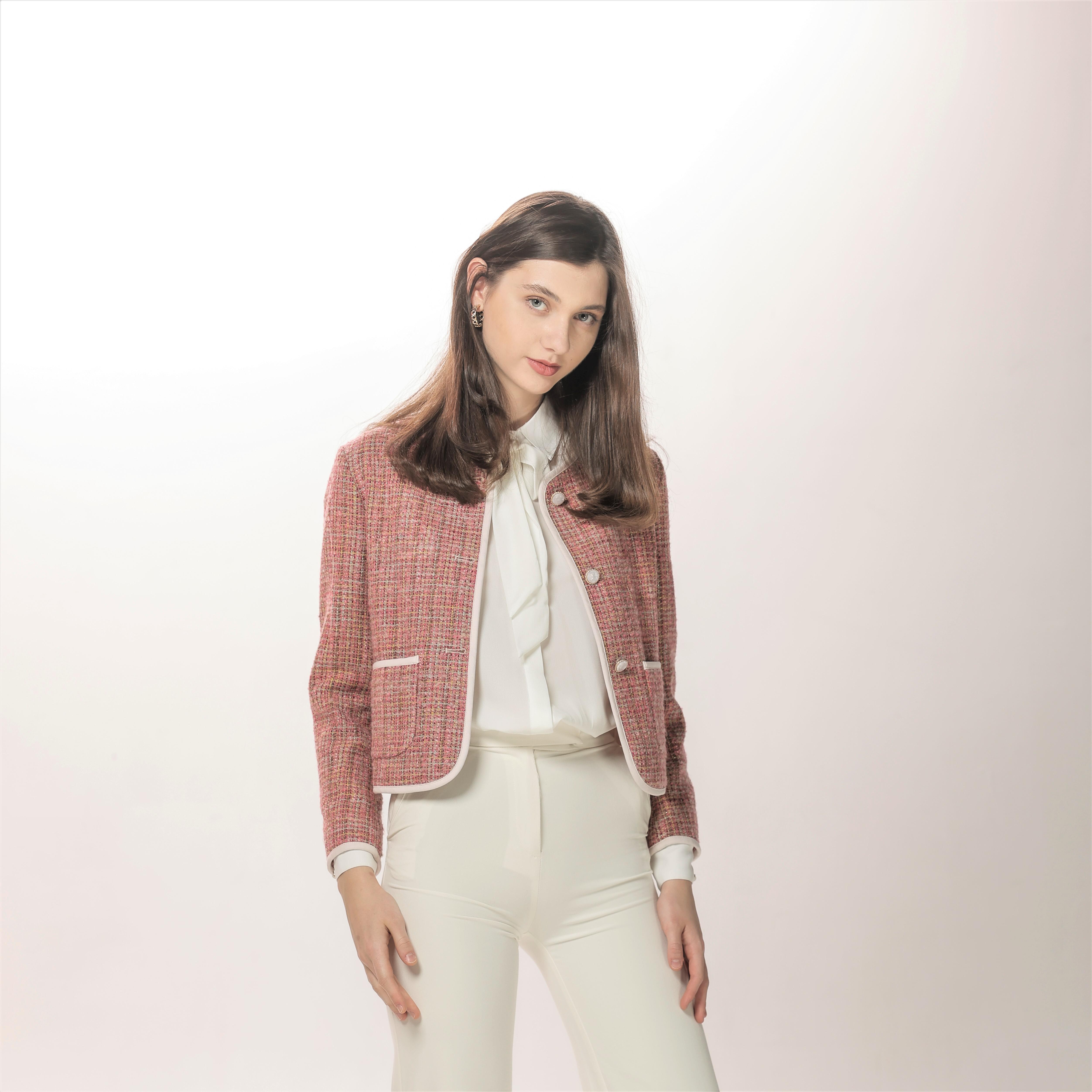 クラシックダイアナジャケット-ライトフクシア