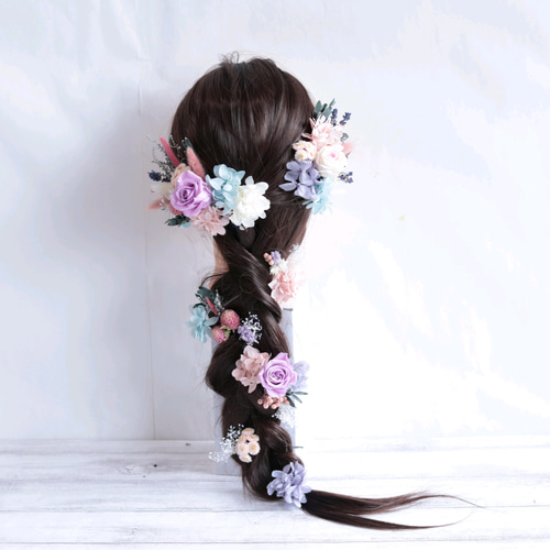 バラのヘッドドレス Innocent World｜巻きバラヘッドドレス