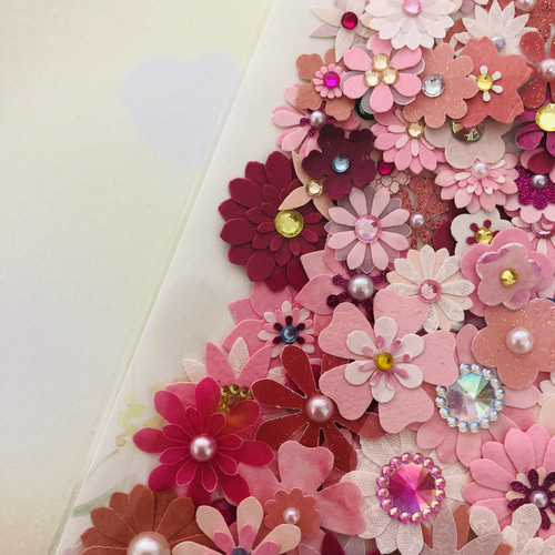 優美で華やかなピンク系ペーパーフラワー その他素材 kamitote 通販