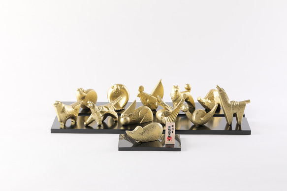 彫刻家 三枝惣太郎 原形 十一支セット その他置物 kisaku-mode