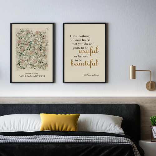 アートポスター インテリアポスター ウィリアム・モリス ジャスミン