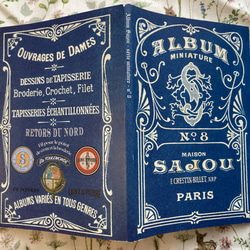 新入荷！フランスより届きました！ 『Sajou（サジュー）クロスステッチ ALBUM　図案№008　アルファベット』 2枚目の画像