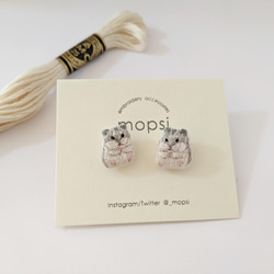 ビションフリーゼ 刺繍ブローチ ブローチ mopsi 通販 3751330