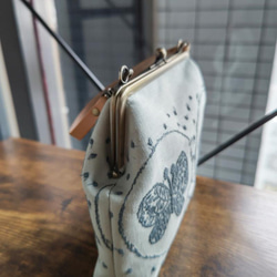 [免運費] Mina Perhonen / Forest Wing GR Gamaguchi Multi Pouch 現在帶肩 第2張的照片