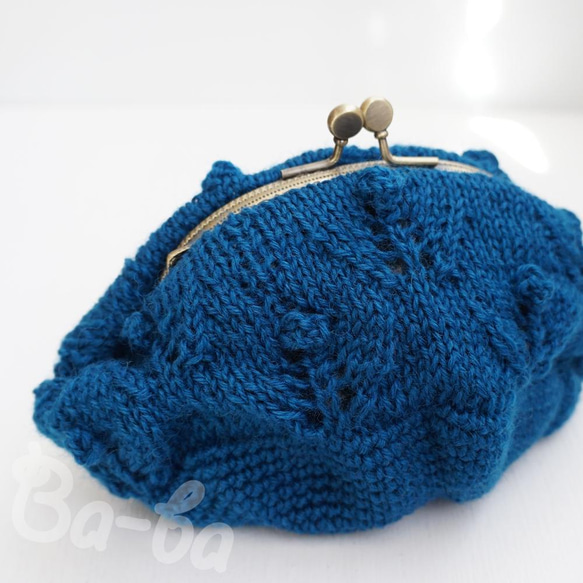 Ba-ba handmade Pattern knitted pouch No.C1508 第2張的照片