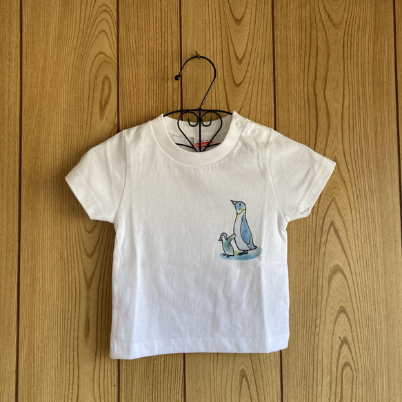 親子ペンギンTシャツ 2枚目の画像