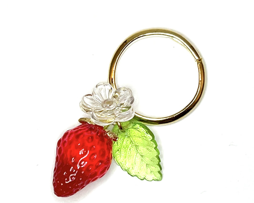 小粒完熟いちごリング(レッド) 指輪・リング Berry_Berry_fa 通販