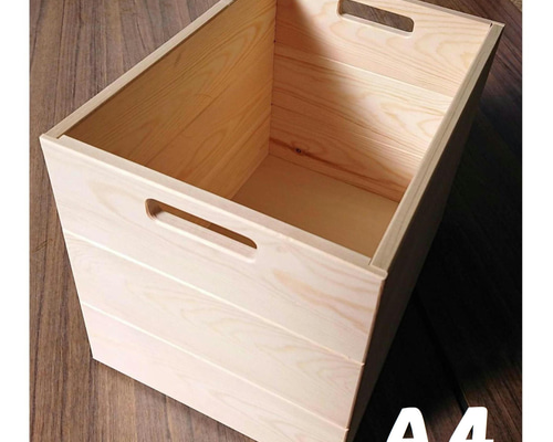 木製収納ボックス dショッピング |小物収納 樹の収納 幅18×奥行き26×高さ10cm （ 収納