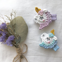 送料無料2つセット♩ポメラニアンのベビーヘアクリップ・ペット