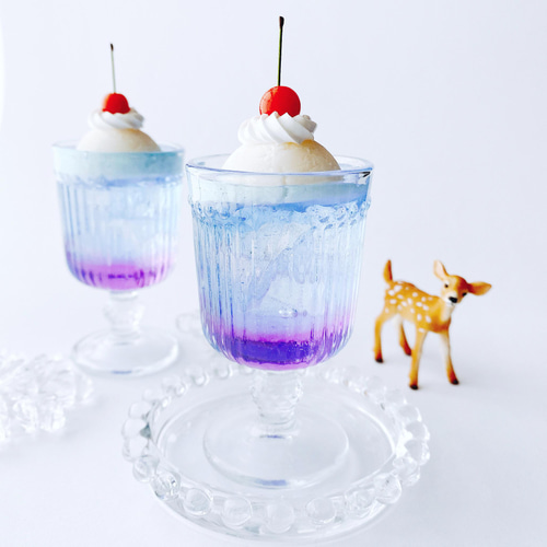 あの夏のクリームソーダ オブジェ フェイクスイーツ その他