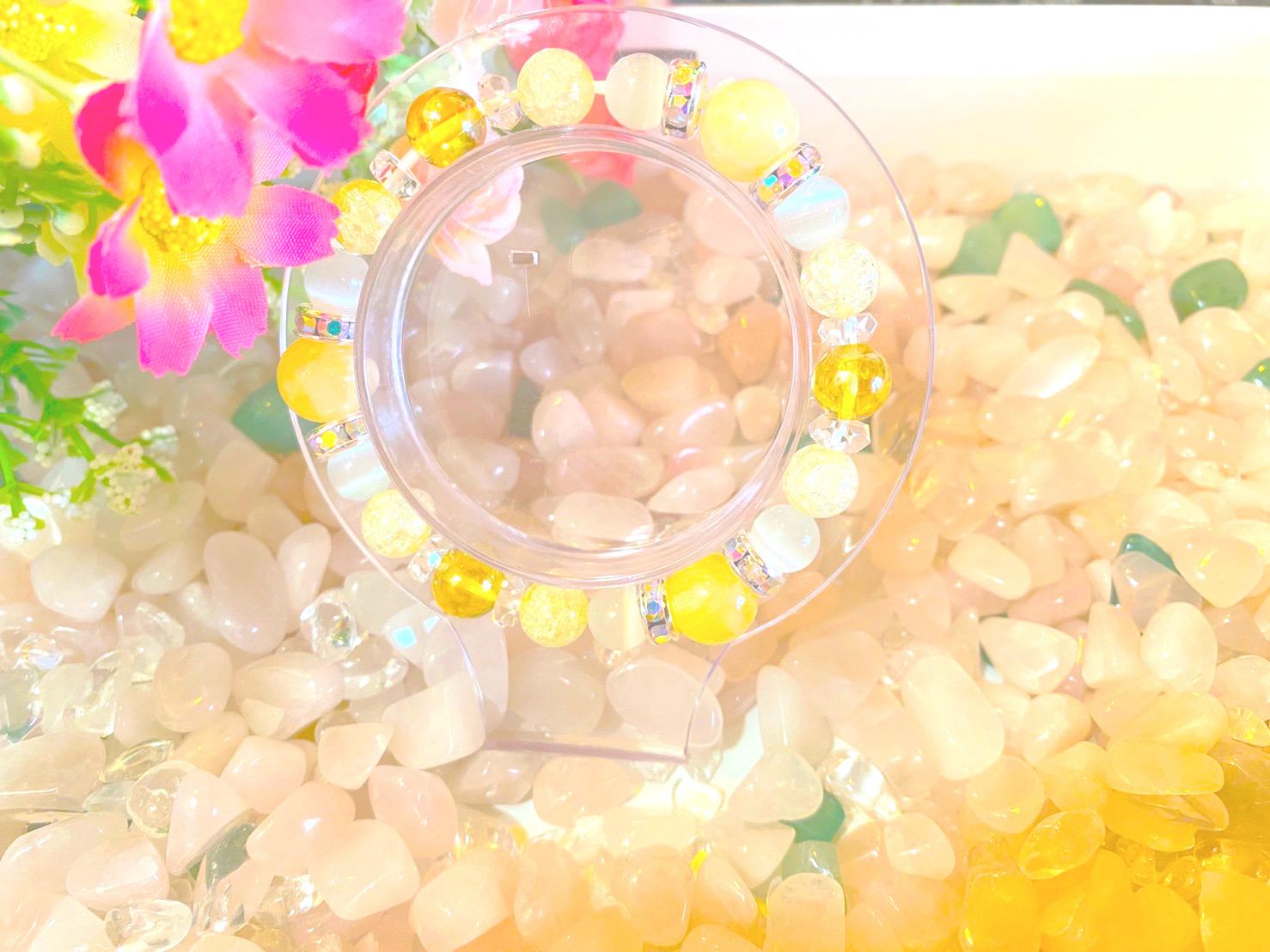 アラゴナイト＊ブレスレットNo.68＊