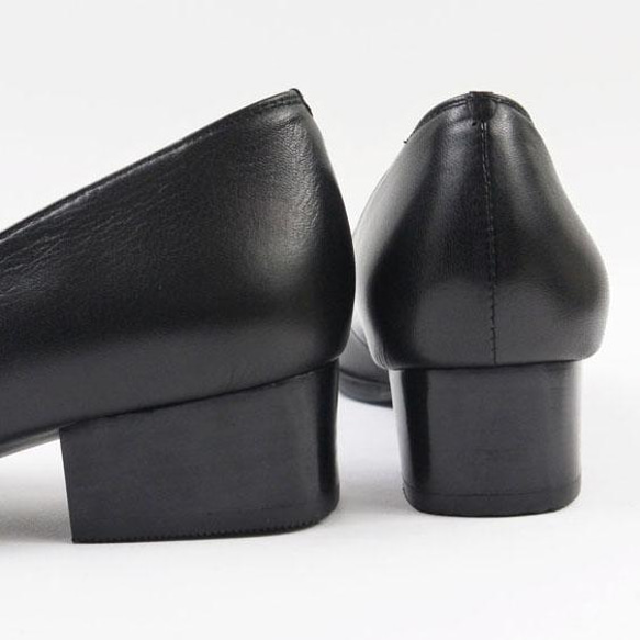 ★白チーター柄×ブラックのコンビローファー★　21.5㎝～25.5㎝　日本製　本革 z553c 