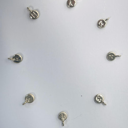 NaNa jewelry   淡水パールイニシャルのネックレス 6枚目の画像