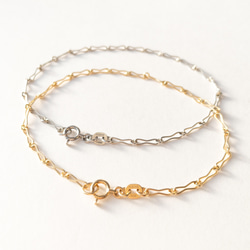 Pt850 チェーンブレスレット #02 <Bracelet_Platinum850 Chain#02> 9枚目の画像