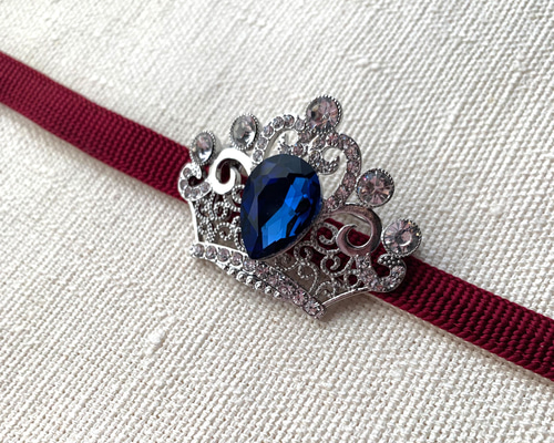 アンティーク帯留め値下げしました。 限定品 お値下げしました^ ^女王様の王冠 帯留め ピジョンブラッドの