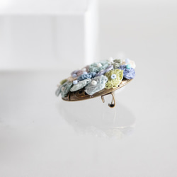 ito hana bouquet  brooch (新しい風) 5枚目の画像