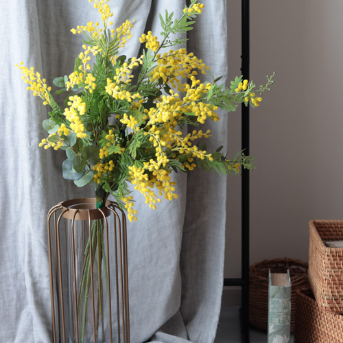 枝ものを飾ろう！】ミモザのインテリアブーケ アーティフィシャル
