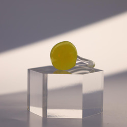 ガラスのリング“Candy”　-ミモザ- 3枚目の画像