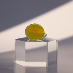 ガラスのリング“Candy”　-ミモザ- 2枚目の画像
