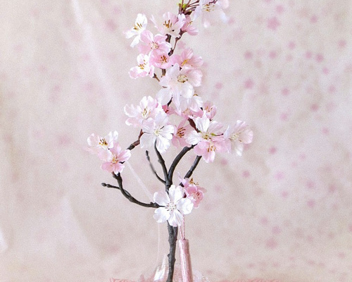 1276苺の花冠と春花畑 北欧インテリア 桜プリンセス シーグラスアート 母の日 グラフィックアート 壁掛け おしゃれ 絵画 額付き 新築祝い 誕生