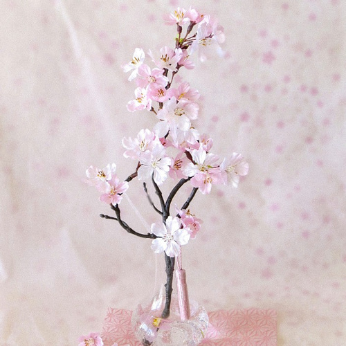桜 ～日本の春・ 薄紅色の満開桜（中）まるで本物の桜の様な桜