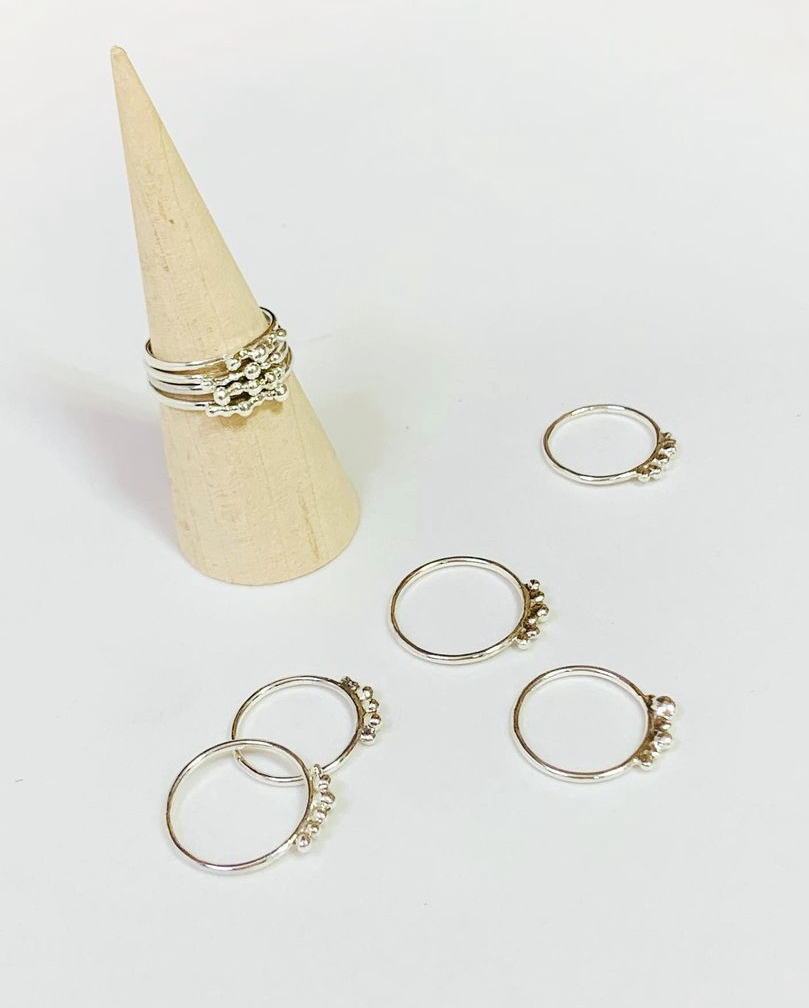 雫リング②(受注制作)