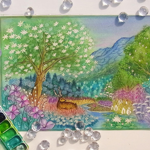 水彩画原画】 