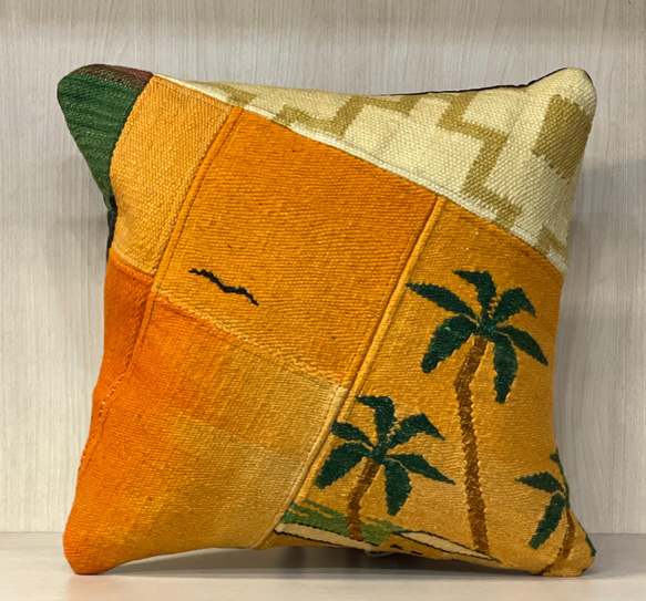 モロッコキリム クッションカバー