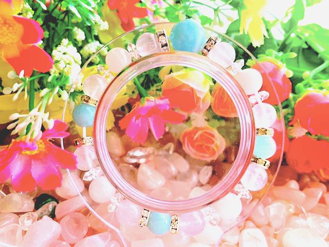 アクアマリン＊ブレスレットNo.78＊