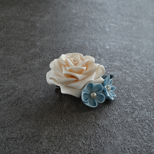 薔薇姫の輝き コサージュ ✤ ブローチ クリップピン 入学式 卒業式