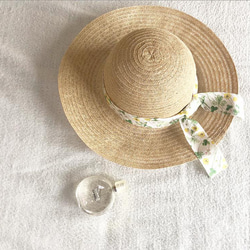 リバティ　ジョゼフィンズ・ガーデン×French linen hat 5枚目の画像