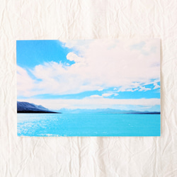 自然を感じるポストカード ニュージーランドの青 2枚目の画像
