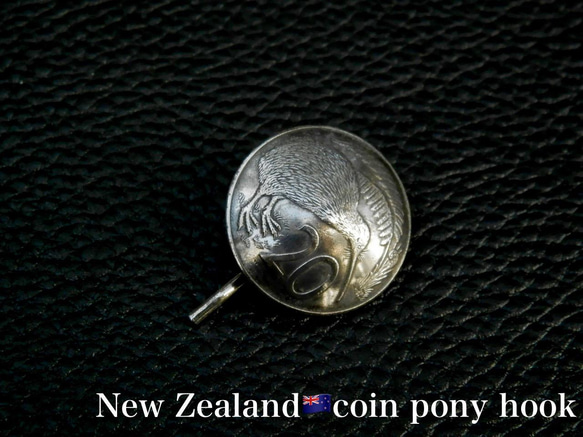 ＃P13 NewZealand Coin Pony Hook 2枚目の画像