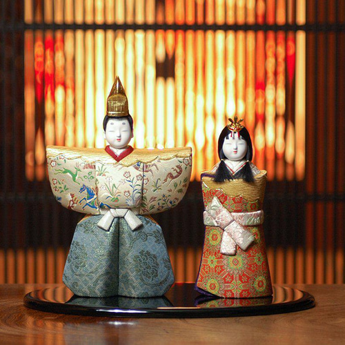 京木目込み立ち雛 京木目込み立ち雛