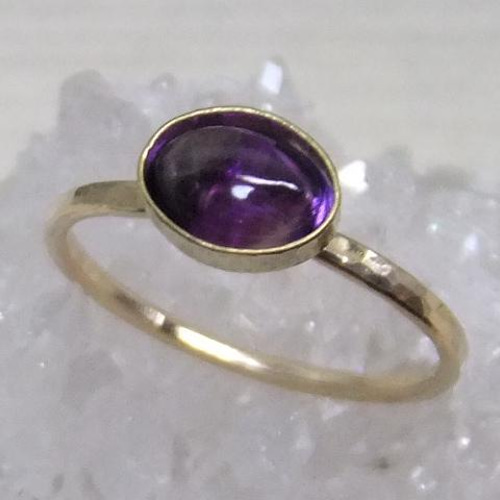 amethyst＊アンティーク調14kgf ring 指輪・リング Roro 通販 13325749