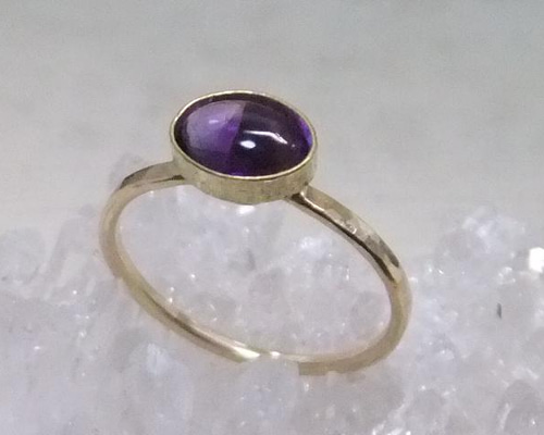 amethyst＊アンティーク調14kgf ring 指輪・リング Roro 通販 13325749