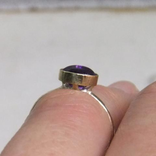 amethyst＊アンティーク調14kgf ring 指輪・リング Roro 通販 13325749