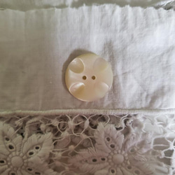 フランスアンティーク メルスリーセット《Blanc》B レース Mon