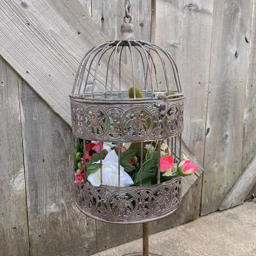 Antique garden/ガーデン オーナメント/ ハンギングスタンド