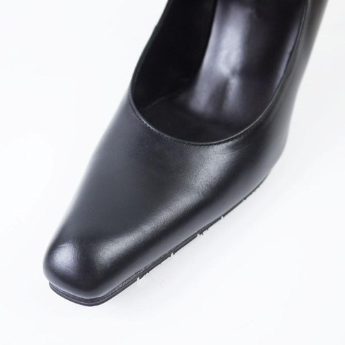 美品✨プラダ 37 約23.5㎝ レザー パンプス クロス ストラップ ブロンズ z-546bby.jpg