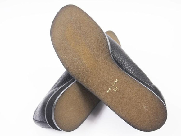一腳蹬鞋現已推出橡膠底系列，防滑又方便穿搭！ 21.5cm - 25.5cm O-50 日本製 真皮 第8張的照片