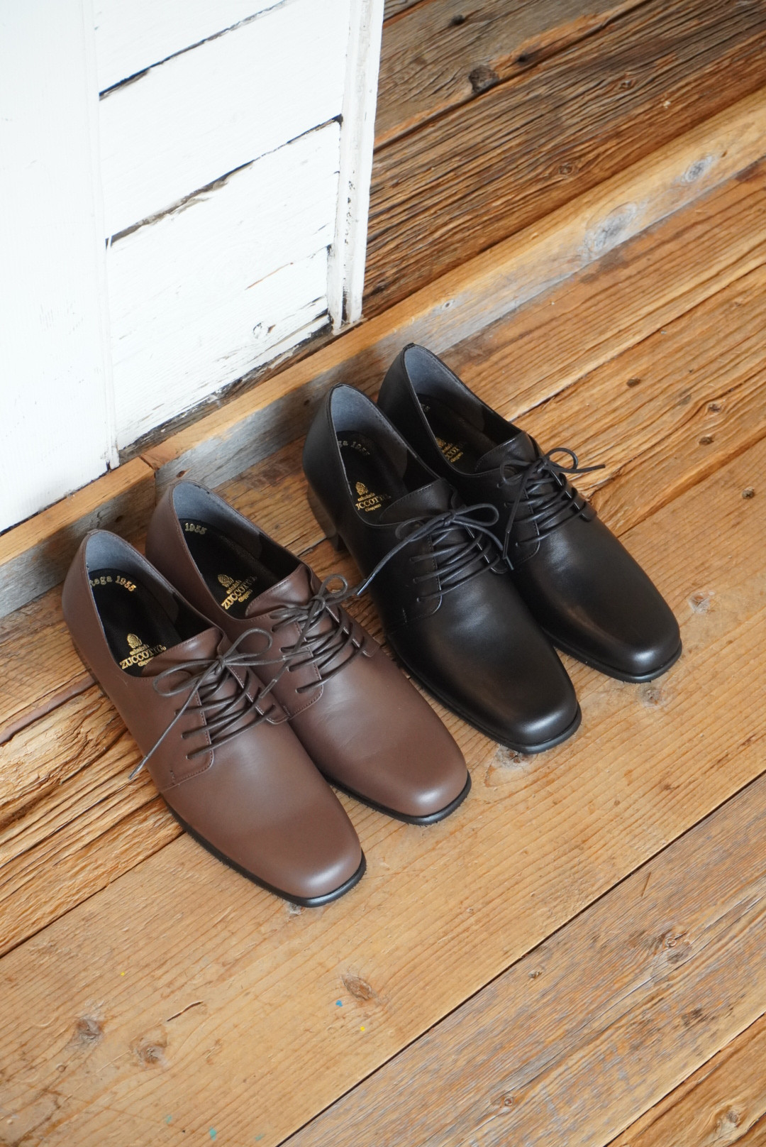 人気木型を使った柔らかくて履きやすいマニッシュなローヒール 21.5㎝～25.5㎝　日本製　本革 z3584